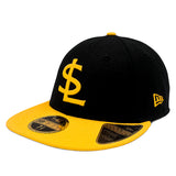Salt Lake Bees Black New Era 2025  Alternate 3 SL Low Profile Authentic Collection Fitted 5950
