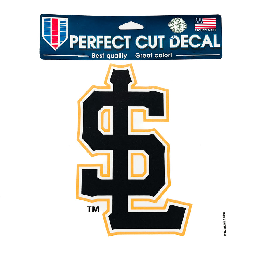 Salt Lake Bees Wincraft Secondary SL Logo 8 x 8 Decal