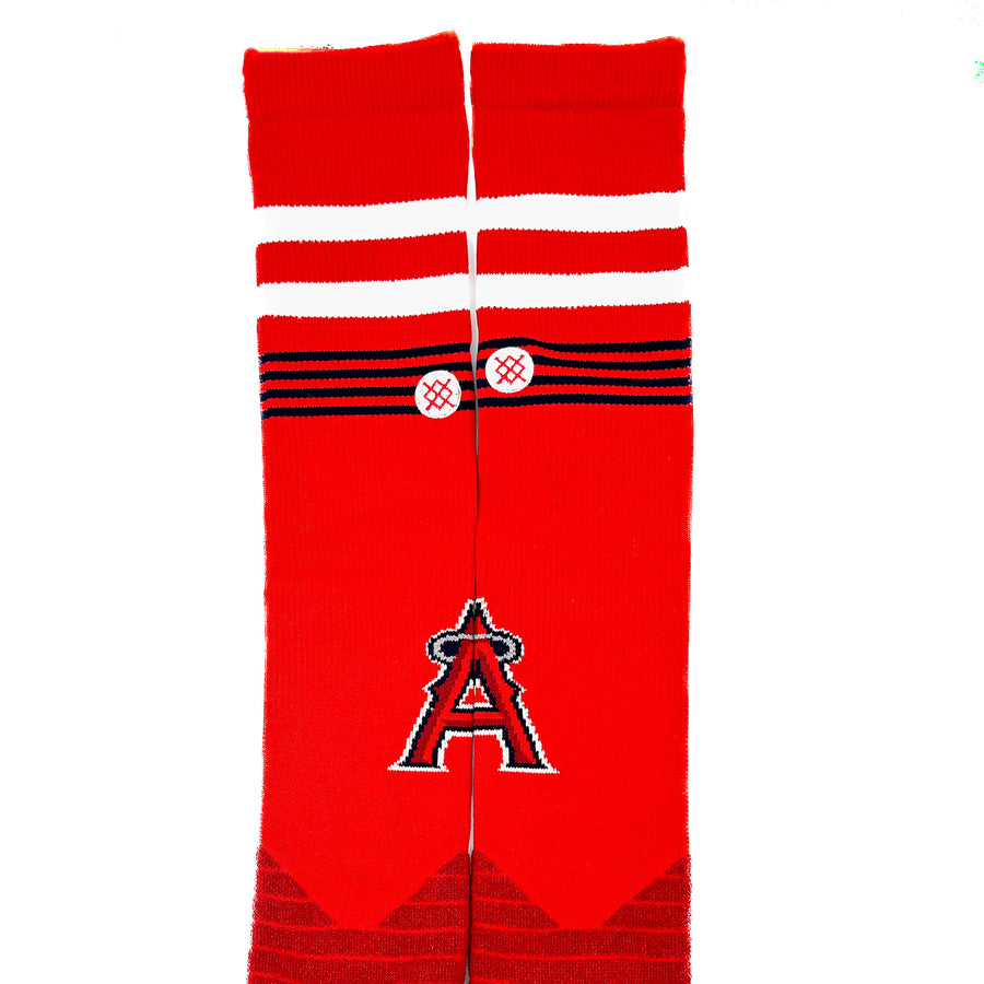 Los Angeles Angels Red Stance High Length Official Team Socks