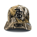 Salt Lake Bees Camo New Era Upside Down SL Realtree Trucker Snapback 950 A Frame