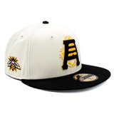 Abejas de Salt Lake Cream New Era Yellow Bloom Bee Fitted 5950