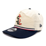 Salt Lake Bees Cream New Era USA250 Fourth of July Official On-field Stars and Stripes Snapback 1920