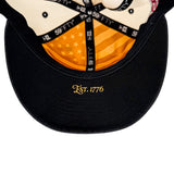Salt Lake Bees Cream New Era USA250 Fourth of July Official On-field Stars and Stripes Fitted 5950