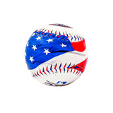 Salt Lake Bees White MiLB USA250 Red, White & Blue American Flag Baseball