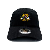 Salt Lake Bees Black New Era White Micro Alt Bee Adjustable 920