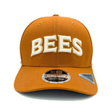 Salt Lake Bees Tan New Era Light Bronze Block Bee Country Weekend 2025 Snapback 970