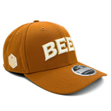 Salt Lake Bees Tan New Era Light Bronze Block Bee Country Weekend 2025 Snapback 970