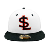 Salt Lake Occidentals White New Era On Field Orange Outline Fitted 5950