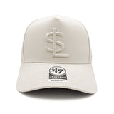 Salt Lake Bees Bone '47 Brand SL August H.O.M. Snapback Offside