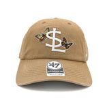 Salt Lake Bees Tan '47 Brand Butterfly SL Adjustable Clean Up
