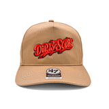 Utah Dirty Sodas Camel '47 Brand Red Script Snapback Hitch