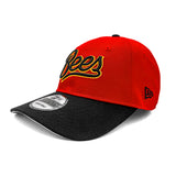 Salt Lake Bees Red New Era Yellow Outline Bees Script Harry Potter Night Adjustable 920