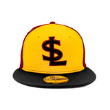 Salt Lake Bees Yellow New Era Gryffindor Red Tri-tone Harry Potter Fitted 5950