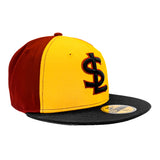 Salt Lake Bees Yellow New Era Gryffindor Red Tri-tone Harry Potter Fitted 5950