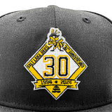 Salt Lake Bees Black New Era Snapback 30th Anniversary 950