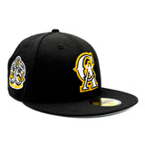 California Angels Black New Era Fitted 35th Anniversary Patch 5950