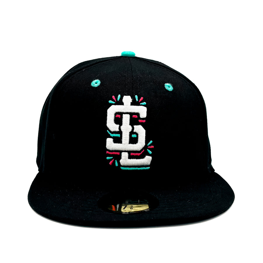 Abejas de Salt Lake Black New Era Fitted 2024 LS Copa de la Diversion 5950