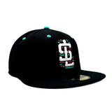 Abejas de Salt Lake Black New Era Fitted 2024 LS Copa de la Diversion 5950