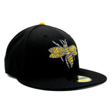 Salt Lake Bees Black New Era Fitted 1920s Pearl Stitch Bee 5950