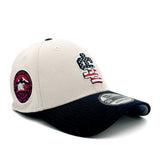 Salt Lake Bees Stone New Era Flex Fit 4th of July 2024 3930