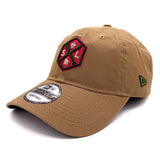 Salt Lake Bees Khaki New Era Holiday Crossbat Adjustable 920