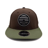 Salt Lake Bees Brown New Era Beehive Forest Green Low Profile Snapback 950