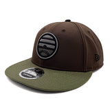 Salt Lake Bees Brown New Era Beehive Forest Green Low Profile Snapback 950