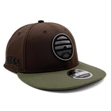 Salt Lake Bees Brown New Era Beehive Forest Green Low Profile Snapback 950