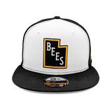 Salt Lake Bees White New Era State Tritone Snapback 950