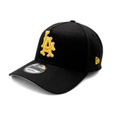 Los Angeles Angels Black New Era 1960 Yellow LA Snapback 940 A Frame