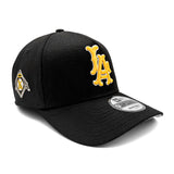 Los Angeles Angels Black New Era 1960 Yellow LA Snapback 940 A Frame