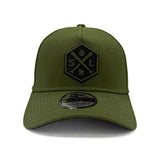 Salt Lake Bees Green New Era Black Crossbat Snapback 940 A Frame