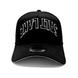 Salt Lake Bees Black New Era Upside Down SL Script B&W Snapback 940 A Frame