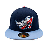 Anaheim Angels Navy New Era 1971 Wool Winded A Fitted  5950