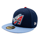 Anaheim Angels Navy New Era 1971 Wool Winded A Fitted  5950