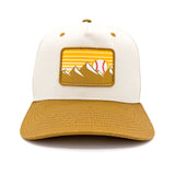 Salt Lake Bees Cream Locale Mountain Baseball Snapback