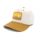 Salt Lake Bees Cream Locale Mountain Baseball Snapback