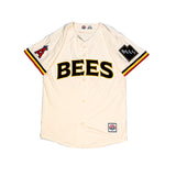Salt Lake Bees Youth Cream Outerstuff Alternate Replica Jersey