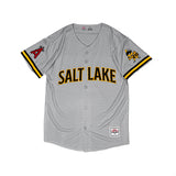 Salt Lake Bees Youth Grey Outerstuff Alternate Replica Jersey