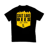 Salt Lake Bees Black '47 Brand Mens City Energy Tee
