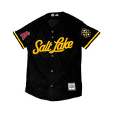 Salt Lake Bees Youth Black Outerstuff Alternate Replica Jersey