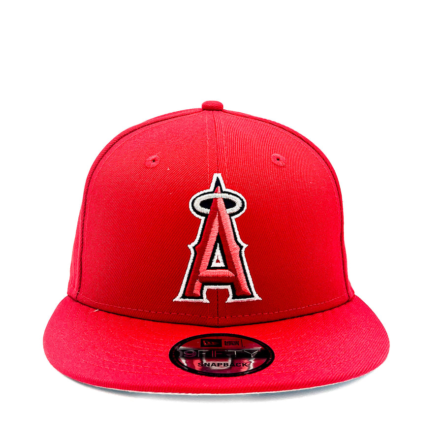 Los Angeles Angels Red New Era Snapback Red Angels On Field 950