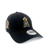 Los Angeles Angels Black New Era Flex Fit Angels 50th Anniversary 3930