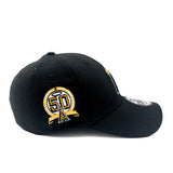 Los Angeles Angels Black New Era Flex Fit Angels 50th Anniversary 3930