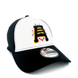 Abejas de Salt Lake White New Era Flex Fit Copa Two Tone 3930