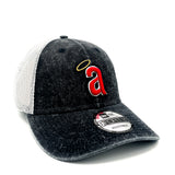 California Angels New Era Adjustable Denim Trucker 940