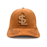 Salt Lake Bees Brown New Era Corduroy Country Weekend Westerner Snapback 940 A Frame