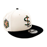 Salt Lake Bees Cream New Era Floral SL Snapback 950