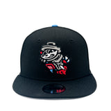 Rocket City Trash Pandas Black New Era Adjustable Youth Alt 1 950