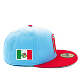 Mexico National Team Blue New Era Fitted 2023 WBC Sky Blue Alt 5950